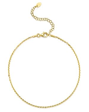 Argento Vivo Curb Chain Anklet