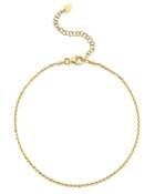 Argento Vivo Curb Chain Anklet