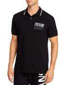 Versace Jeans Couture Logo Patch Regular Fit Polo