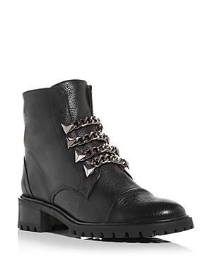 Schutz Women's Jeh Chain Combat Booties