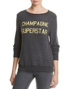 Wildfox Champagne Superstar Sweatshirt