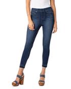 Liverpool Chloe Pull-on Cropped Skinny Jeans In Mayfield