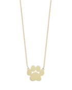 Bloomingdale's Paw Pendant Necklace In 14k Yellow Gold, 18 - 100% Exclusive