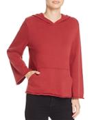 Michelle By Comune Hillsdale Bell Sleeve Hooded Sweatshirt - 100% Exclusive