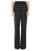 Alice + Olivia Dylan Cuffed Printed Pants
