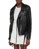 Allsaints Annina Leather Biker Jacket