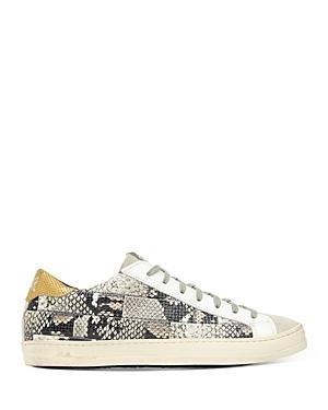 P448 Women's John Patchwork Low Top Sneakers