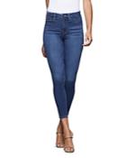 Good American Good Waist Crop Skinny Jeans In Blue013
