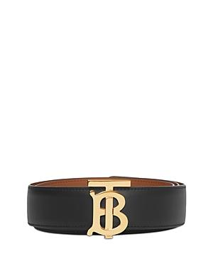 Burberry Women's Monogram Motif Leather Belt