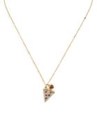 Kate Spade New York Pizza My Heart Crystal Pizza Pendant Necklace, 17-20