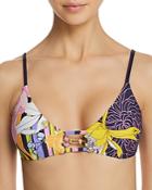 Trina Turk Bal Harbour Floral Bralette Bikini Top