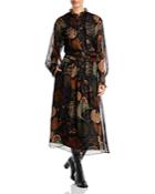 Lafayette 148 New York Ruffled Collar Dress