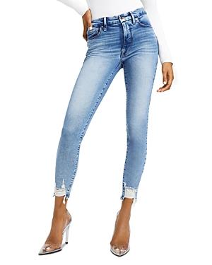 Good American Deep V Skinny Jeans In I010