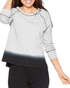 Nic+zoe Everyday Terry Dip Dye Sweatshirt