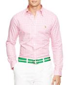 Polo Ralph Lauren Gingham Oxford Regular Fit Button Down Shirt