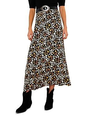 Ba & Sh Marnie Printed Midi Skirt
