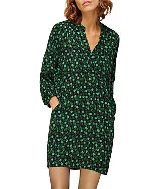 Whistles Winter Ditsy Sack Dress