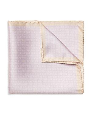 Eton Panama Lighthouse Silk Pocket Square