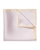 Eton Panama Lighthouse Silk Pocket Square