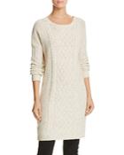 Jack By Bb Dakota Macey Speckled Cable Knit Sweater Dress
