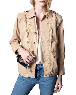 Zadig & Voltaire Kid Good Vibes Utility Jacket