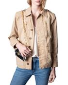 Zadig & Voltaire Kid Good Vibes Utility Jacket