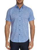 Robert Graham Scott Short-sleeve Abstract-print Classic Fit Shirt
