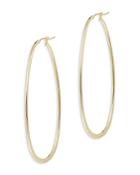 Bloomingdale's Polished Oval Hoop Earrings In 14k Yellow Gold - 100% Exclusive