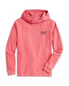 Vineyard Vines Cotton Garment Dyed Logo Graphic Hooded Tee