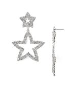 Aqua Open Star Drop Earrings - 100% Exclusive