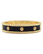 Capucine De Wulf Berry Enamel Small Hinge Cuff