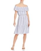 Tommy Bahama Aloha Avenue Off-the-shoulder Dress