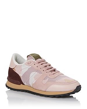 Valentino Garavani Women's Rockrunner Lace Up Sneakers