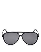 Tom Ford Men's Samson Polarized Aviator Sunglasses, 62 Mm