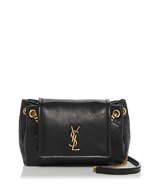 Saint Laurent Mini Nolita Quilted Leather Crossbody