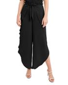 Bcbgmaxazria Tie Front Tulip Hem Pants