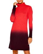 Nic+zoe Ombre Vital Turtleneck Dress