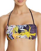 Trina Turk Bal Harbour Floral Bandeau Bikini Top