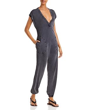 Fp Movement By Free People Hot Shot Plunging Jumpsuit