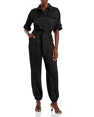 Aqua Belted Jumpsuit - 100% Exclusive