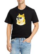 8 Bit By Mostly Heard Rarely Seen Dogecoin Crewneck Graphic Tee