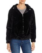 Marc New York Performance Faux Fur Hooded Jacket