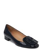 Whistles Harris Buckle Square Toe Loafers