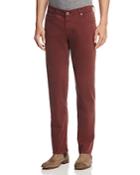 Ag The Graduate New Tapered Fit Pants In Deep Mahogany