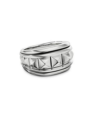 David Yurman Men's Sterling Silver Pyramid Ring