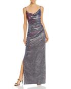 Laundry By Shelli Segal Iridescent Draped Gown - 100% Exclusive