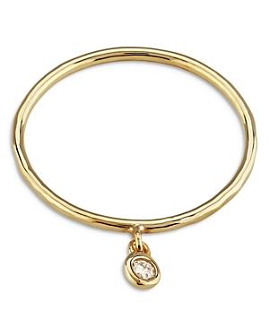 Moon & Meadow 14k Yellow Gold Diamond Charm Ring - 100% Exclusive