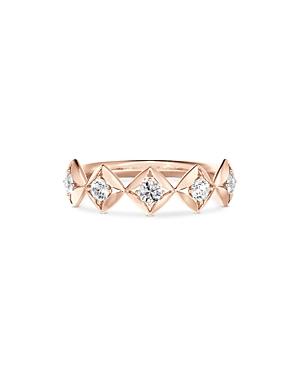 De Beers Forevermark Icon Diamond Five Stone Band In 18k Rose Gold, 0.40 Ct. T.w.