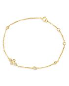 Bloomingdale's Diamond Station Bracelet In 14k Yellow Gold, 0.30 Ct. T.w. - 100% Exclusive