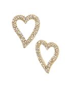 Baublebar Lyra Pave Heart Earrings